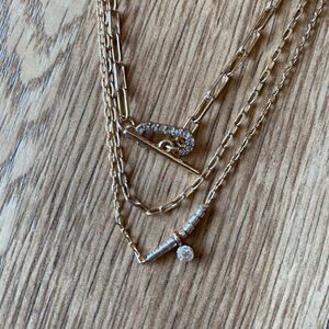 2/$15 🌸 BP Set of 3 Necklaces Gold